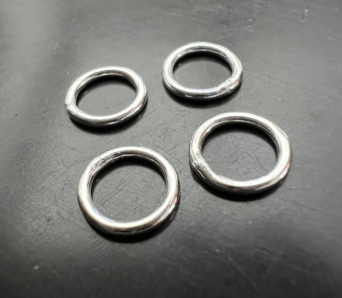 925-Silber Binderinge