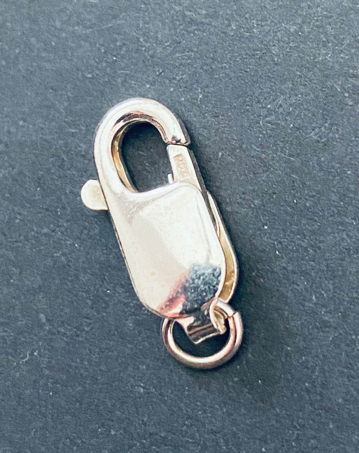 Karabiner Verschluss 925-Silber, geschlossene Öse, 11 / 16 / 18 mm | Made in Italy