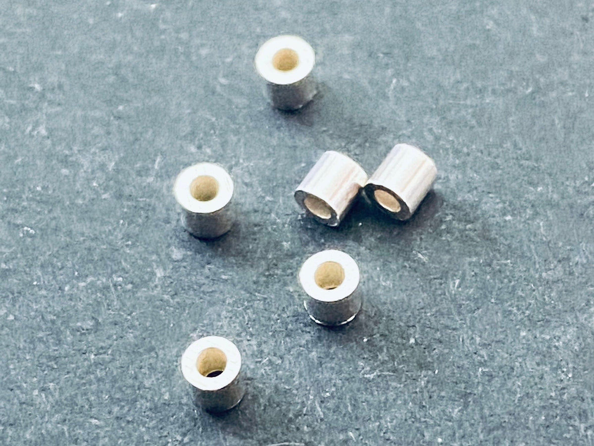 Quetschröhrchen 925-Silber, 2,2 × 2 mm - A5