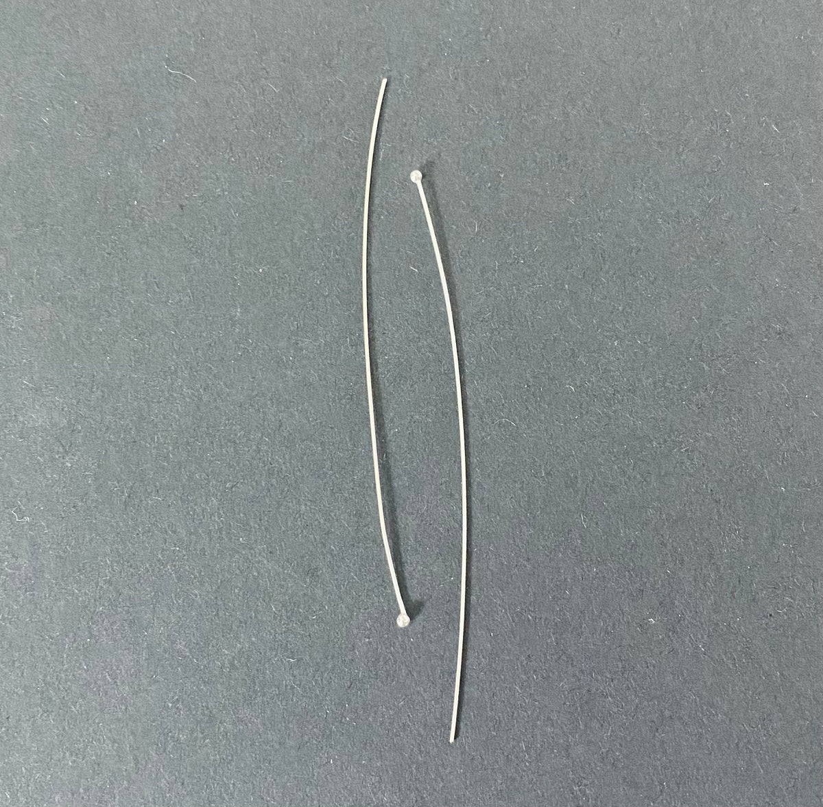 Kugelstifte 925-Silber, 0,6 × 80 mm | B17