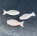 Fisch, 925-Silber, gebürstet, 20 × 7,5 mm | D40
