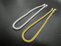 Armband 925-Silber oder vergoldet, 19 cm - T12