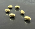 Olive, vergoldetes 925-Silber, 4,5 × 2,7 mm | A44