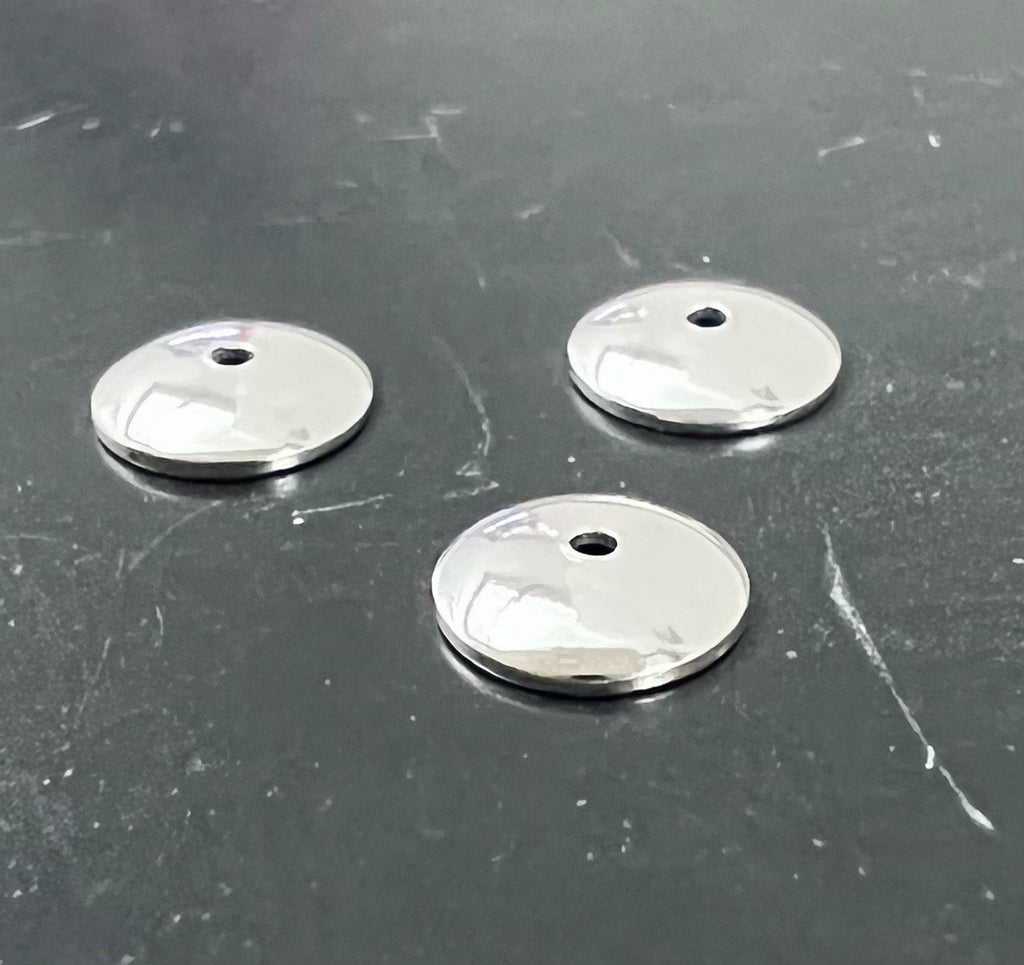 Half-spheres, 925 silver, 4 mm & 6 mm