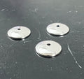 Half-spheres, 925 silver, 4 mm & 6 mm