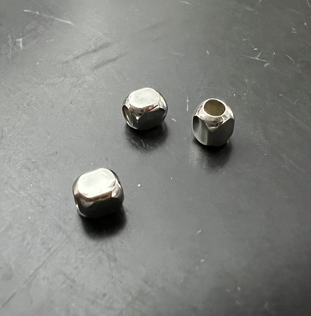 Rechteck, 925-Silber, 3,2 mm & 3,7 mm