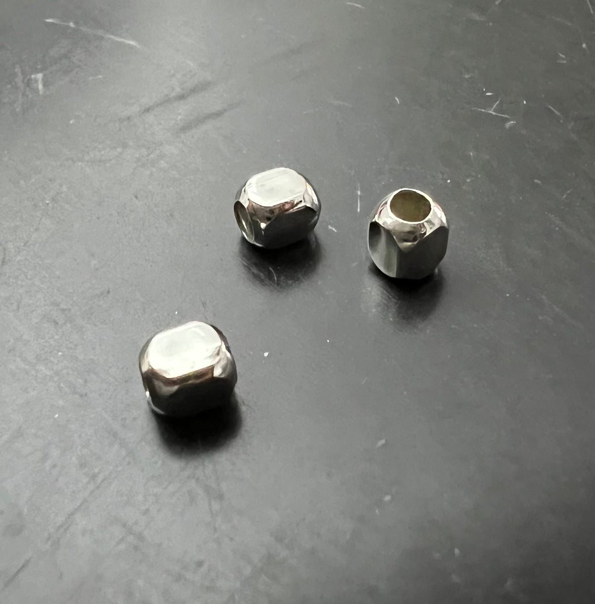 Rechteck, 925-Silber, 3,2 mm & 3,7 mm