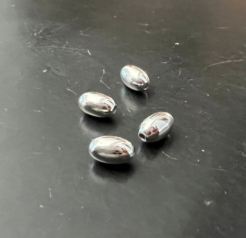 Olive, 925-Silber, 4,5 – 6,8 mm