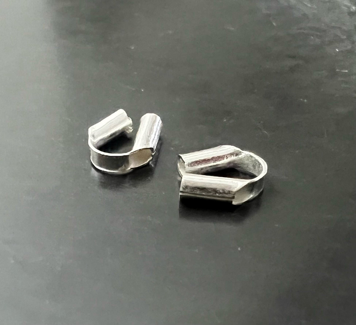 Drahtschutzbügel 925-Silber, 6×5 mm - B34