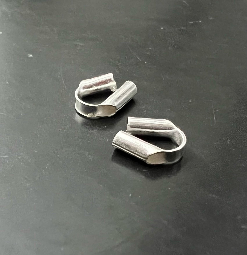 Drahtschutzbügel 925-Silber, 6×5 mm - B34