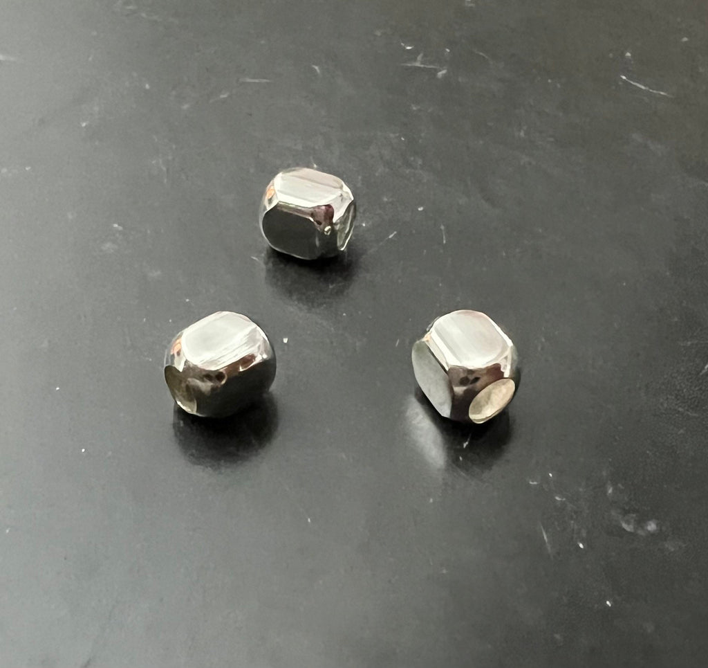 Rechteck, 925-Silber, 3,2 mm & 3,7 mm