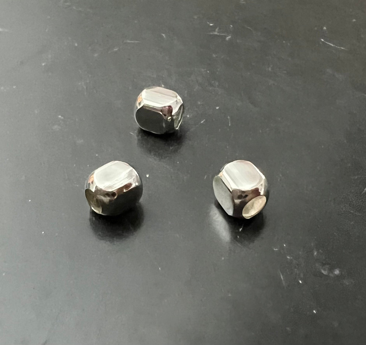 Rechteck, 925-Silber, 3,2 mm & 3,7 mm