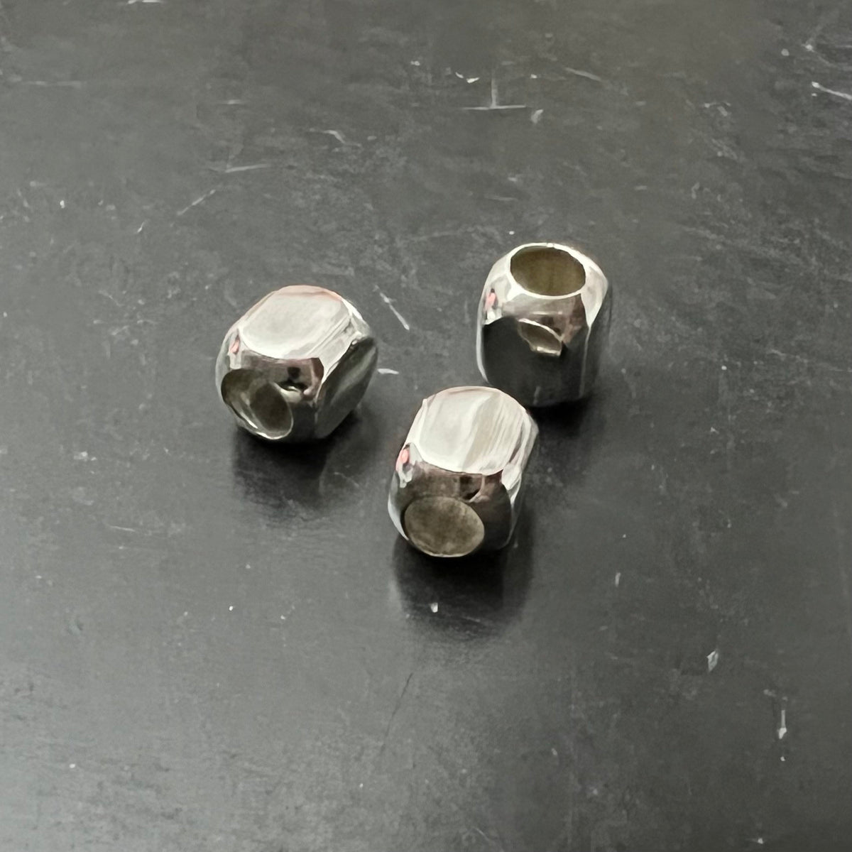 Rechteck, 925-Silber, 3,2 mm & 3,7 mm