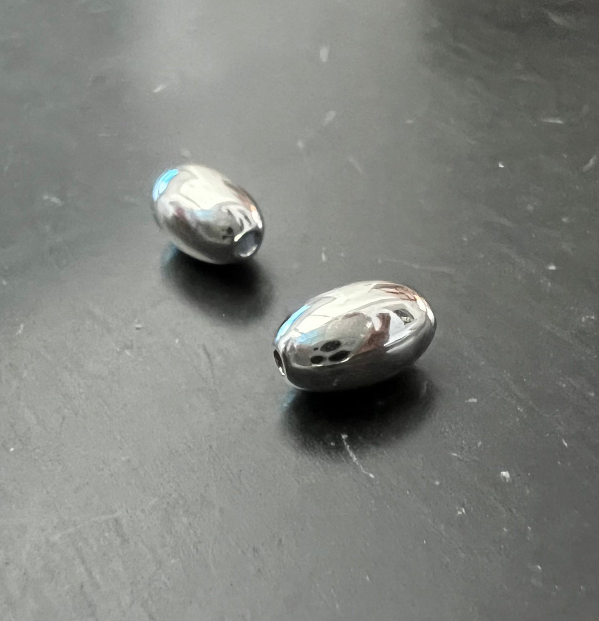 Olive, 925-Silber, 4,5 – 6,8 mm