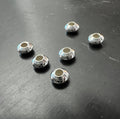 Linse, 925-Silber, 3 mm & 3,9 mm