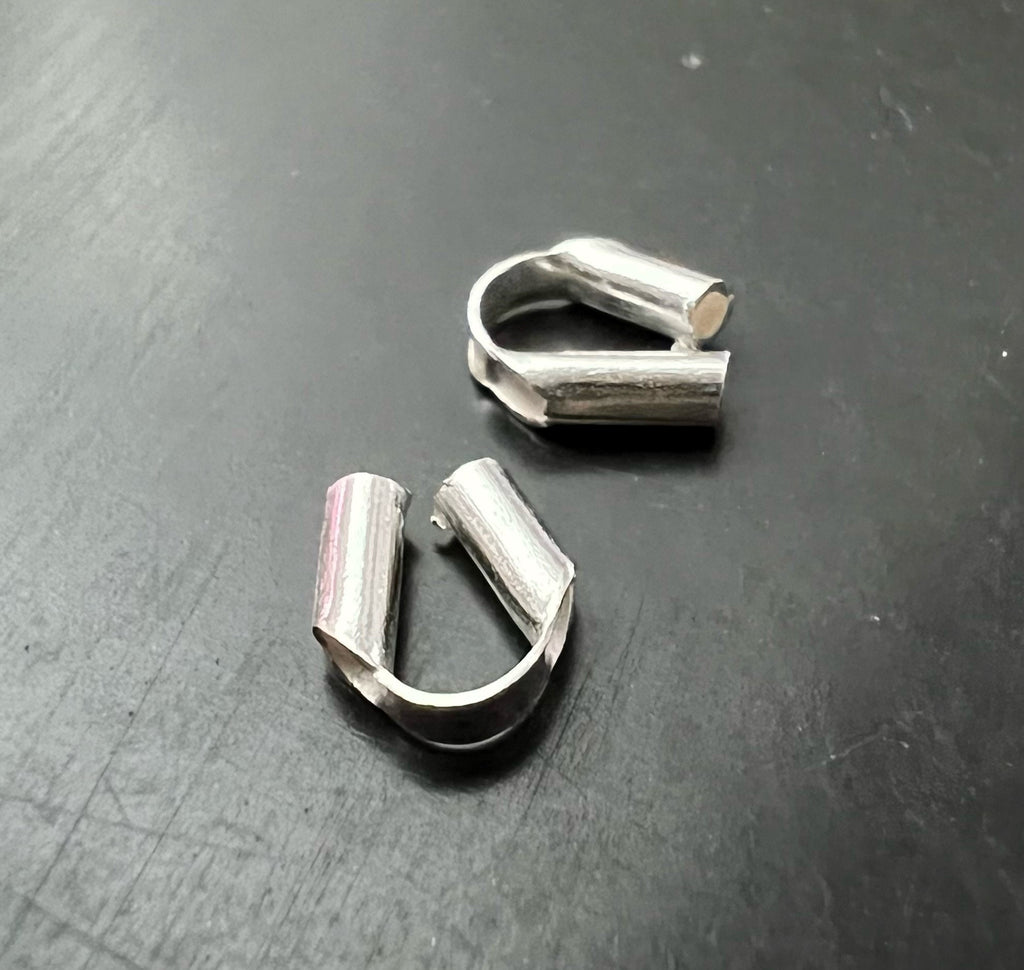 Drahtschutzbügel 925-Silber, 6×5 mm - B34