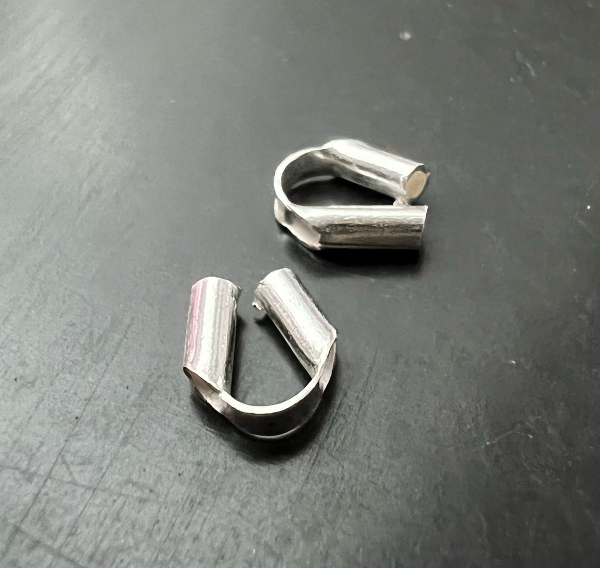 Drahtschutzbügel 925-Silber, 6×5 mm - B34