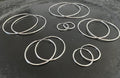 Hoop earrings 925 silver, 1.0–7.0 cm