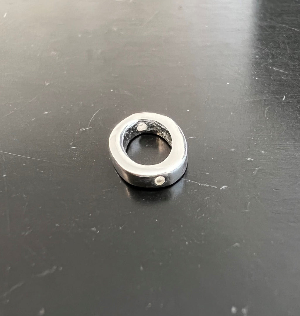 Oval, 925-Silber, poliert, 9,7 × 7,3 mm | B45