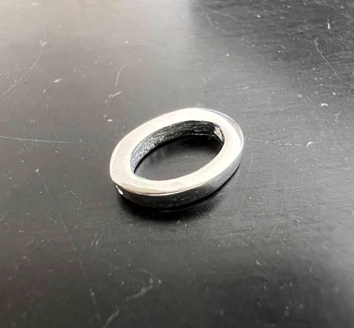 Oval, 925-Silber, poliert, 9,7 × 7,3 mm | B45