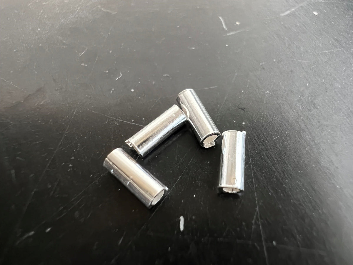 Röhrchen, 925-Silber, 5 × 2 mm | B54