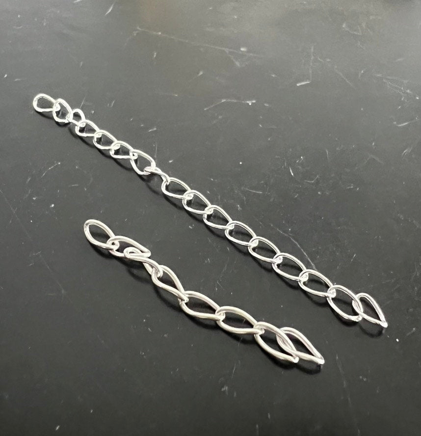 Verlängerungskettchen 925-Silber, 3 cm / 5 cm