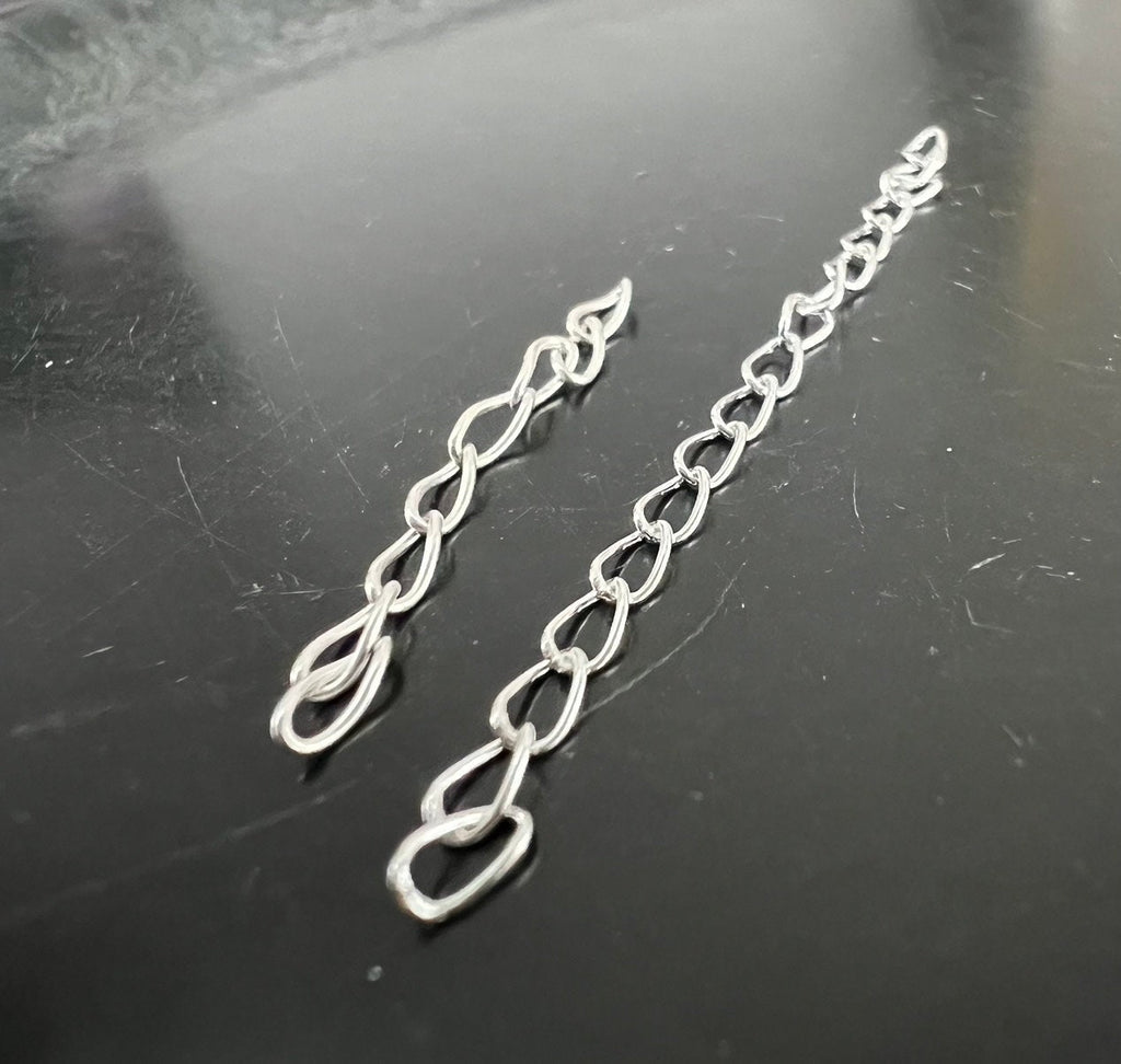 Verlängerungskettchen 925-Silber, 3 cm / 5 cm