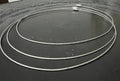 Neck ring, silver-colored