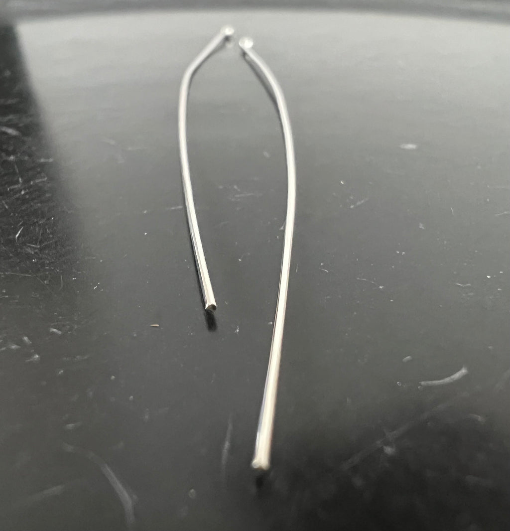 Kugelstifte 925-Silber, 0,6 × 80 mm | B17