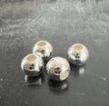 Kaschierperlen, 925-Silber, 3,5 – 5 mm