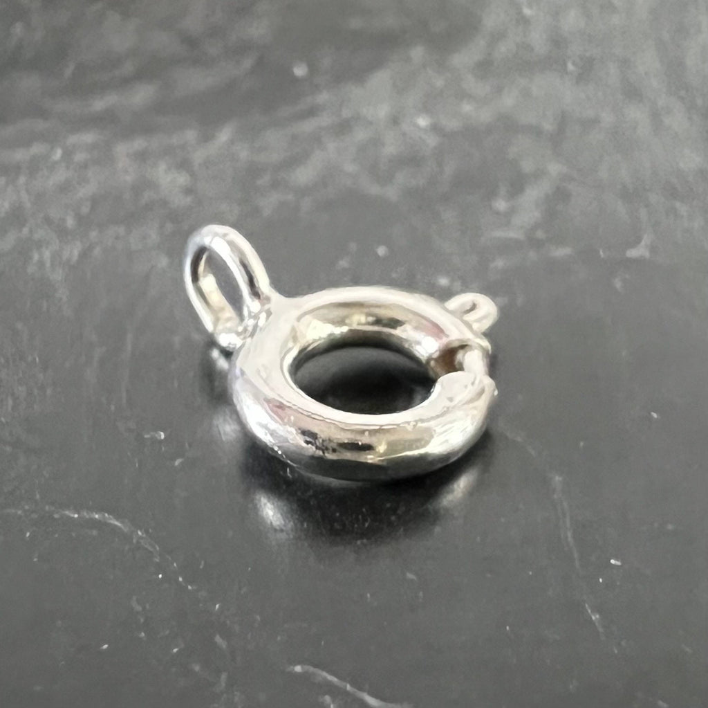 Federring Verschluss 925-Silber, 5 / 6 / 8 mm | Made in Italy