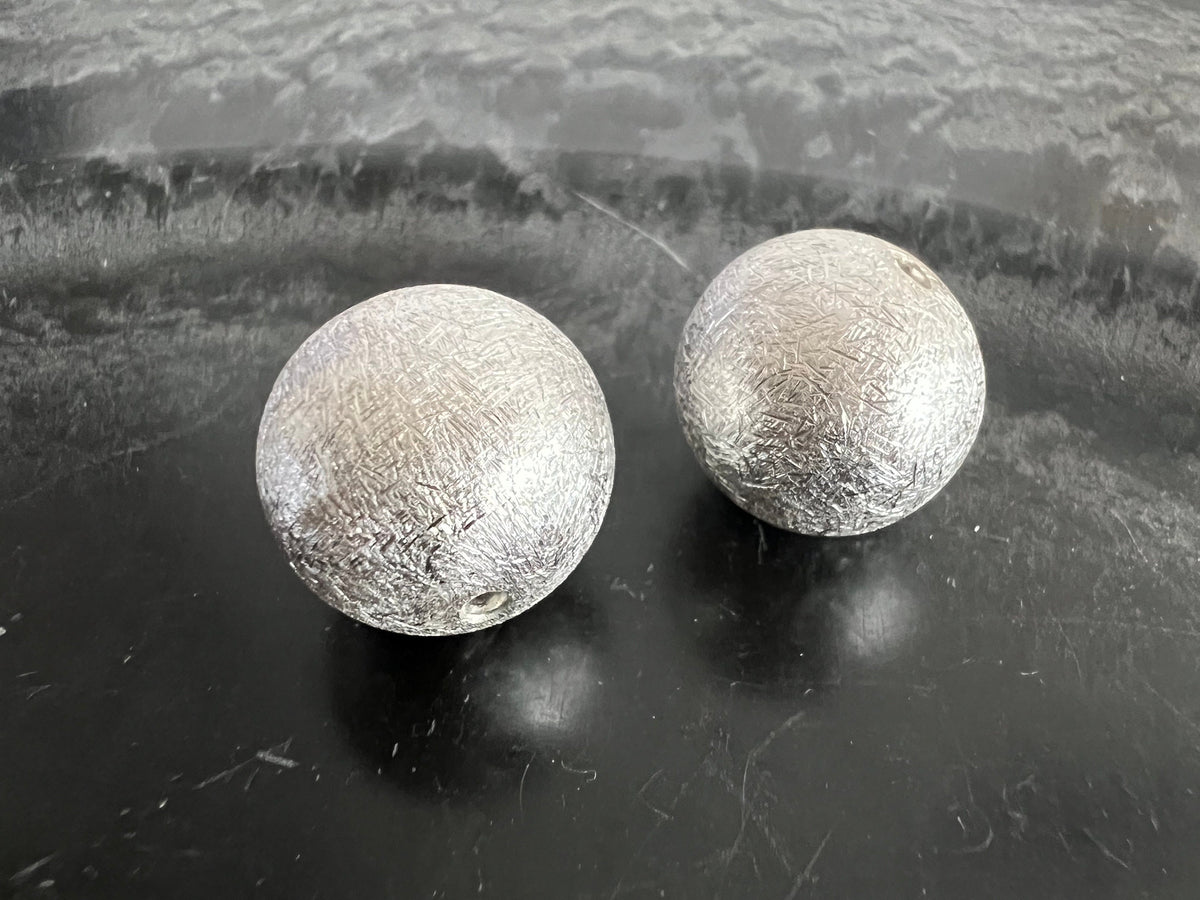 Kugel, 925-Silber, gebürstet, 4 – 10 mm