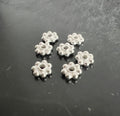 Blümchen, 925-Silber, 3 mm & 4 mm