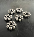 Blümchen, 925-Silber, geschwärzt, 5,5 mm | D58