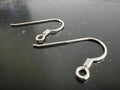 Ohrhaken 925-Silber, 25 × 15 mm, Made in Italy | B9