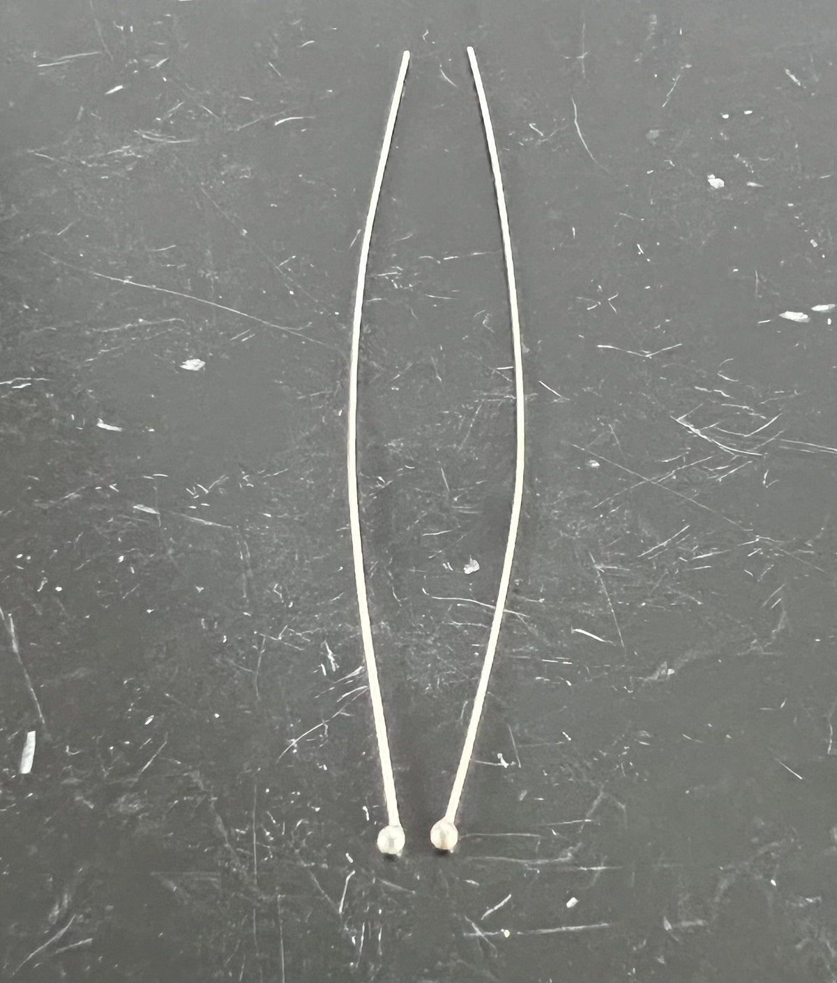 Kugelstifte 925-Silber, 0,6 × 80 mm | B17