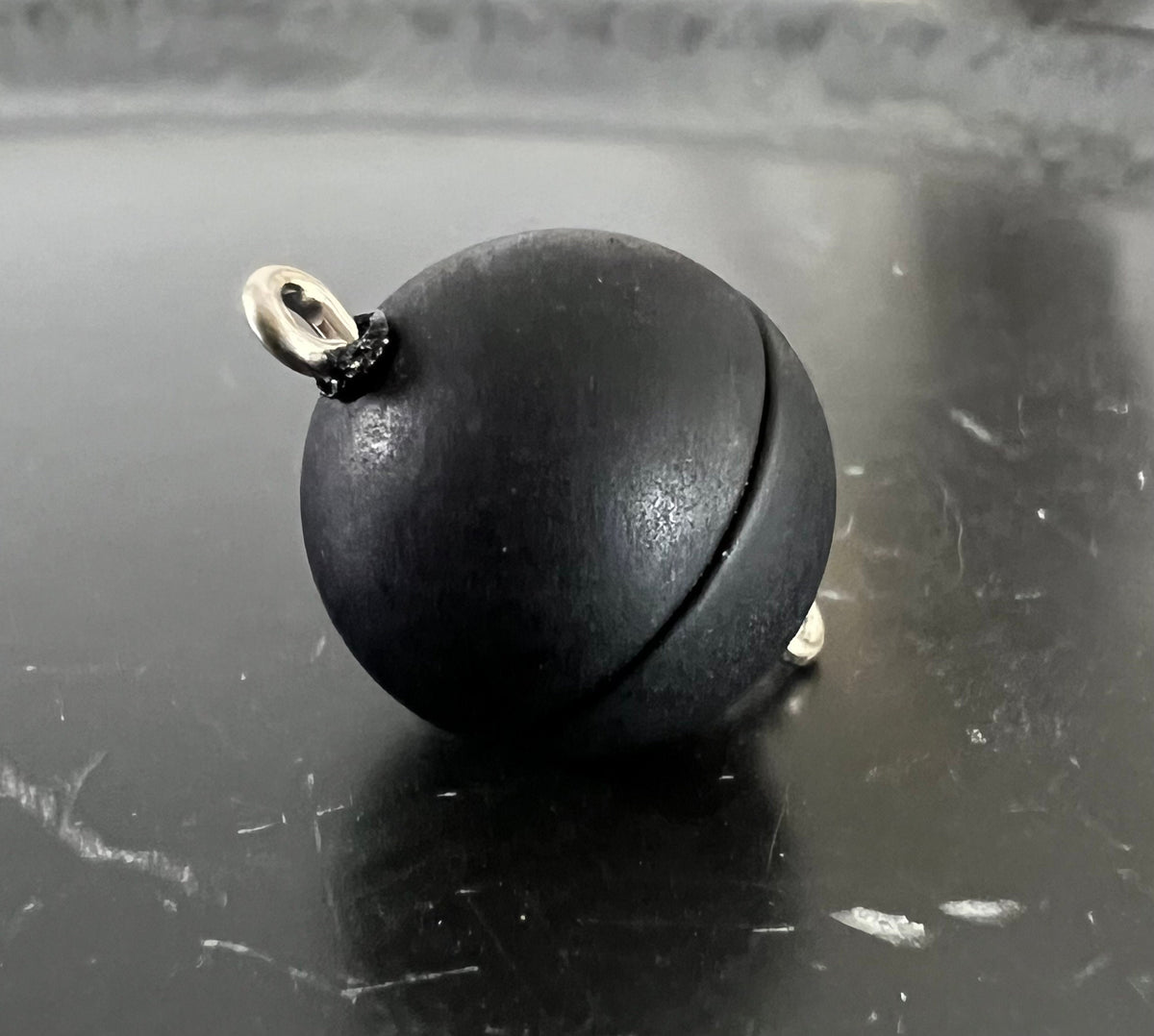 Magnet Verschluss, kugelförmig, schwarz matt, 8 / 10 / 12 / 15 mm | Made in Germany