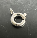 Federring Verschluss 925-Silber, 5 / 6 / 8 mm | Made in Italy