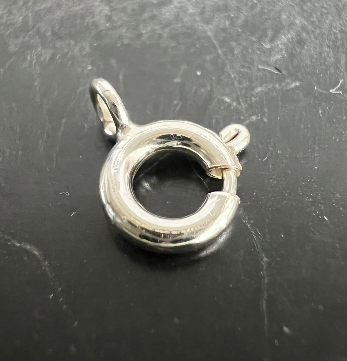 Federring Verschluss 925-Silber, 5 / 6 / 8 mm | Made in Italy