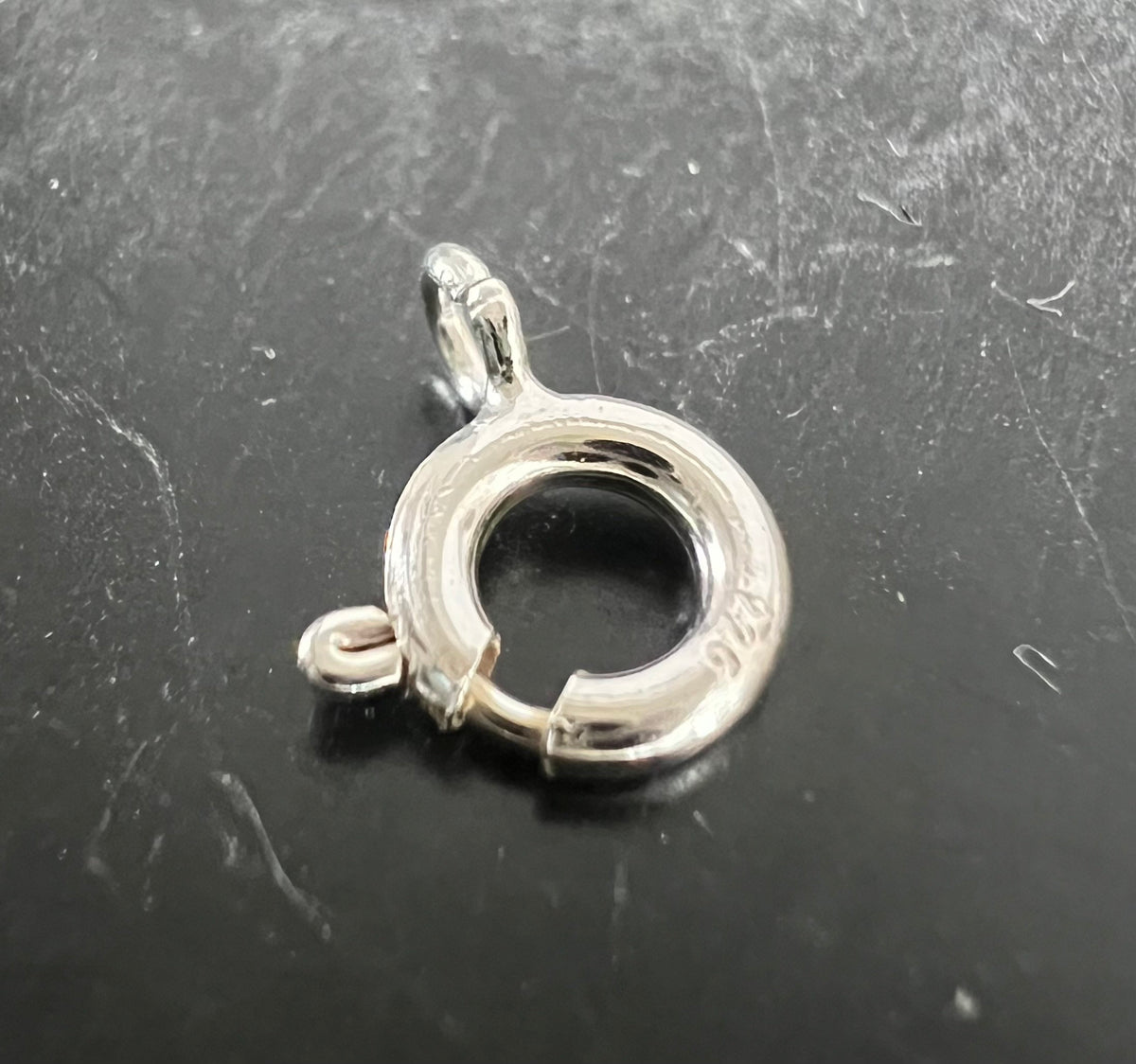 Federring Verschluss 925-Silber, 5 / 6 / 8 mm | Made in Italy