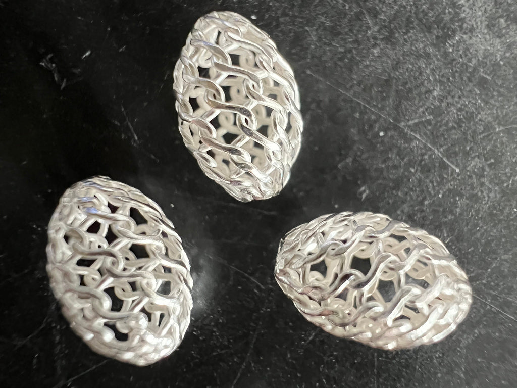 Web Olive, 925-Silber, gewebt, 5,5 – 11,5 mm