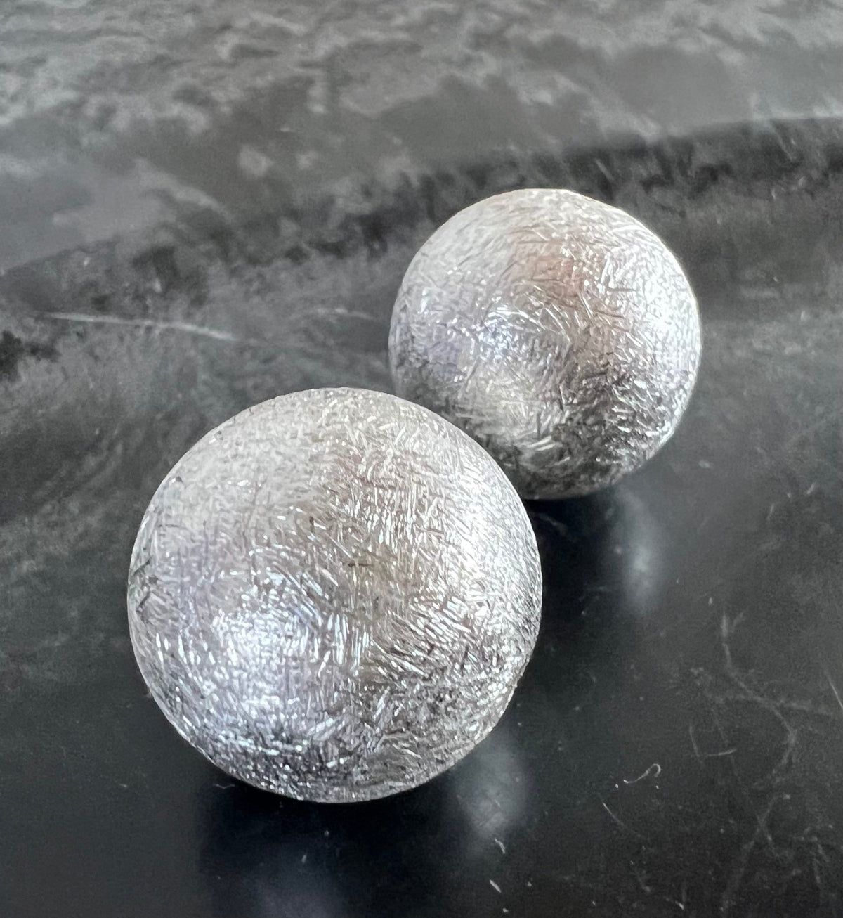Kugel, 925-Silber, gebürstet, 4 – 10 mm