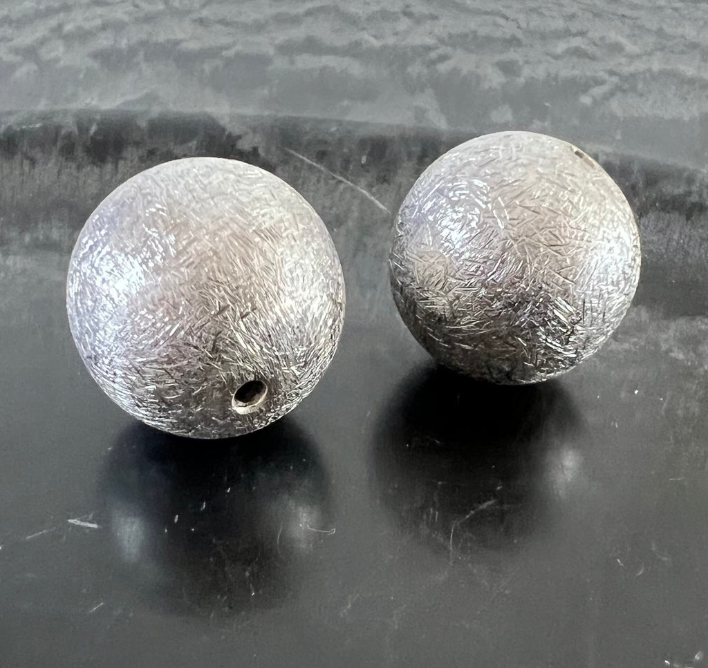 Kugel, 925-Silber, gebürstet, 4 – 10 mm