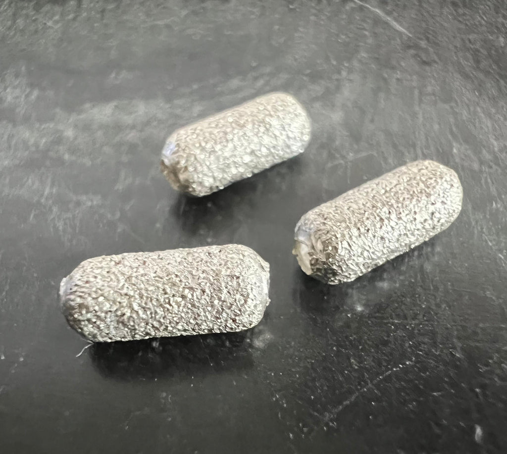 Walze, 925-Silber, diamantiert, 9,5 × 4 mm | D35