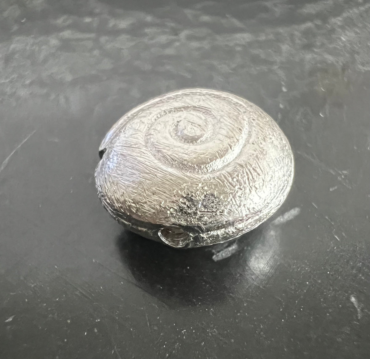 Schnecke, 925-Silber, gebürstet, 4 – 20 mm