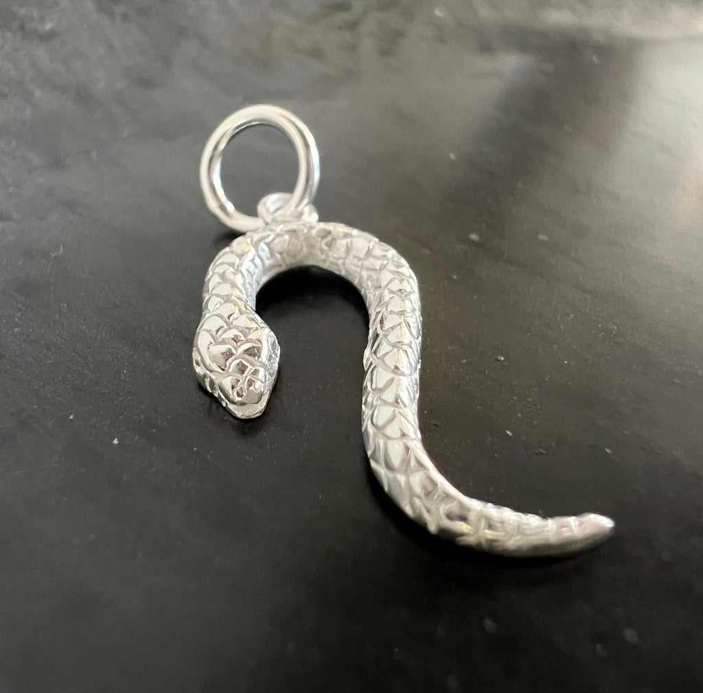Schlangen Anhänger 925-Silber, 23 mm | T26