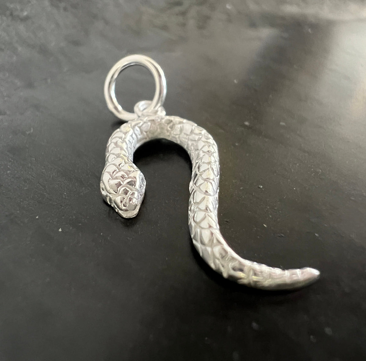 Schlangen Anhänger 925-Silber, 23 mm | T26