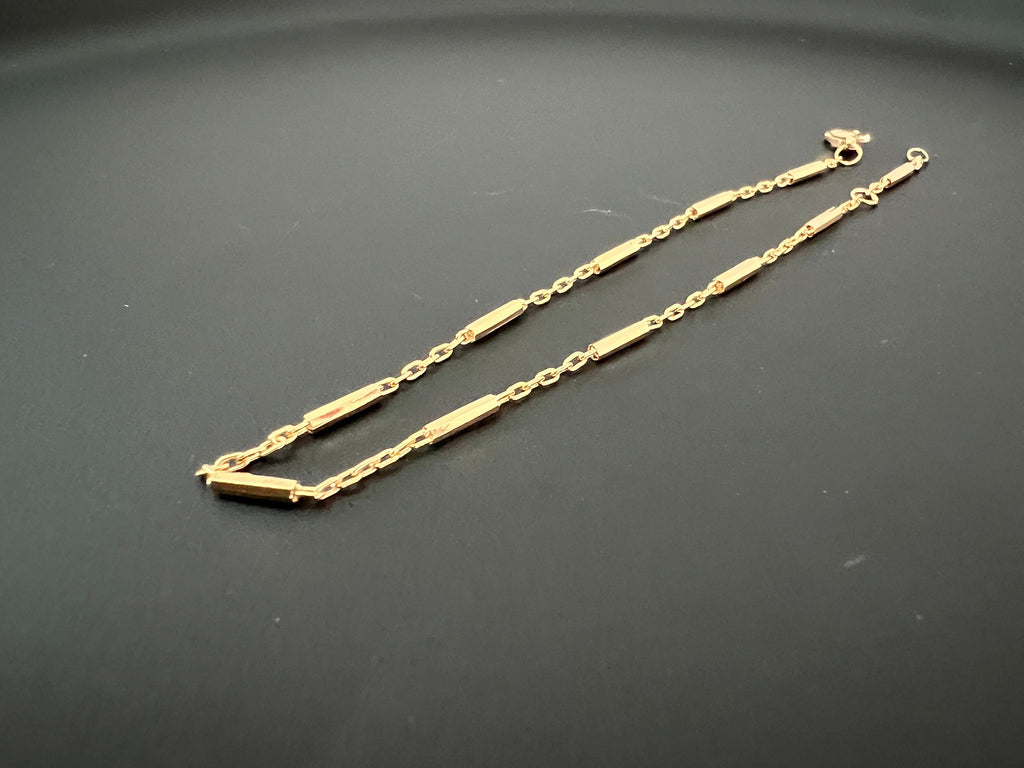 Armband 925-Silber rosévergoldet, 19 cm | T16