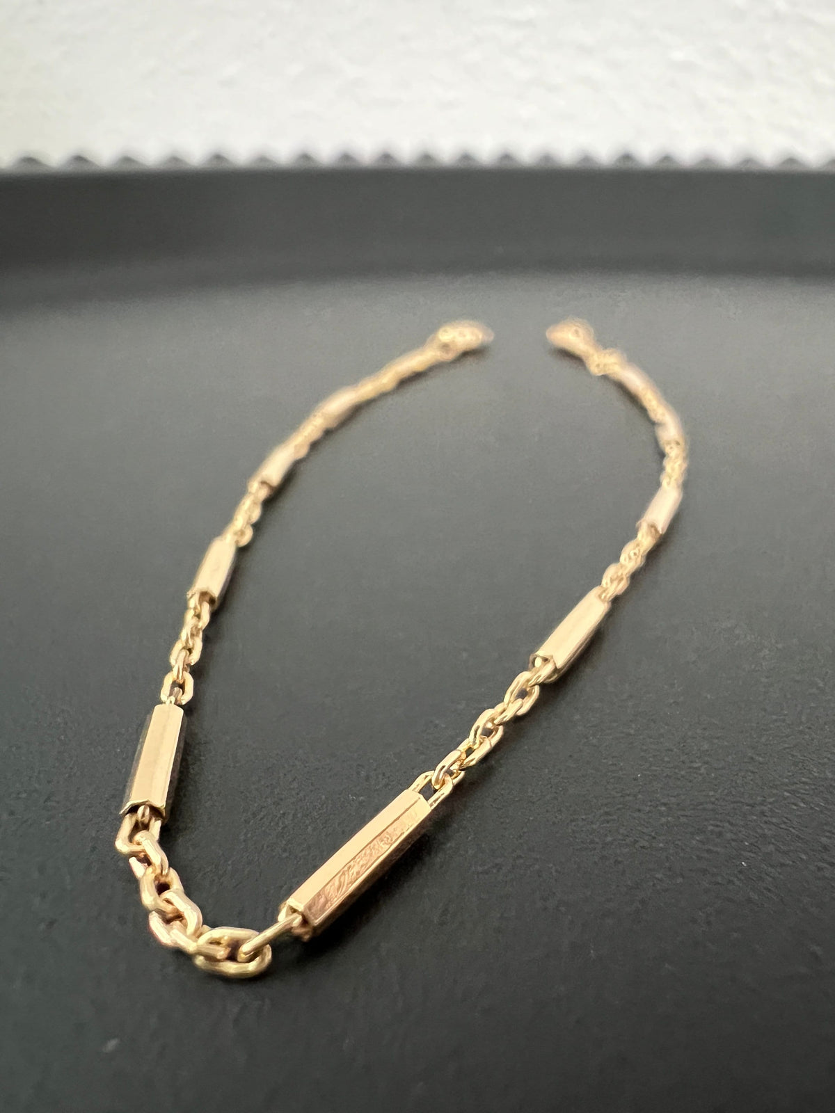 Armband 925-Silber rosévergoldet, 19 cm | T16