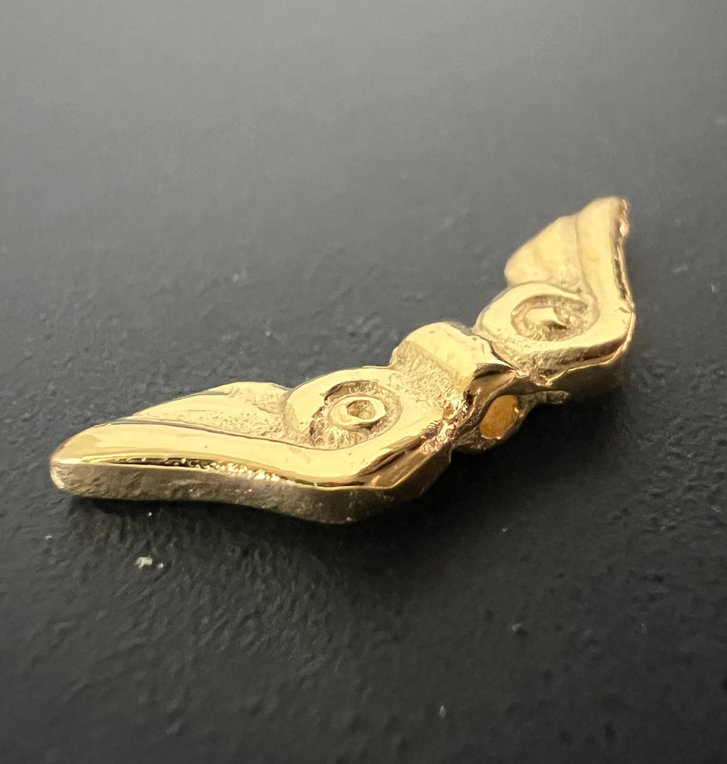 Wings / Angel, gold-plated 925 silver, 19 × 6.5 mm | C62